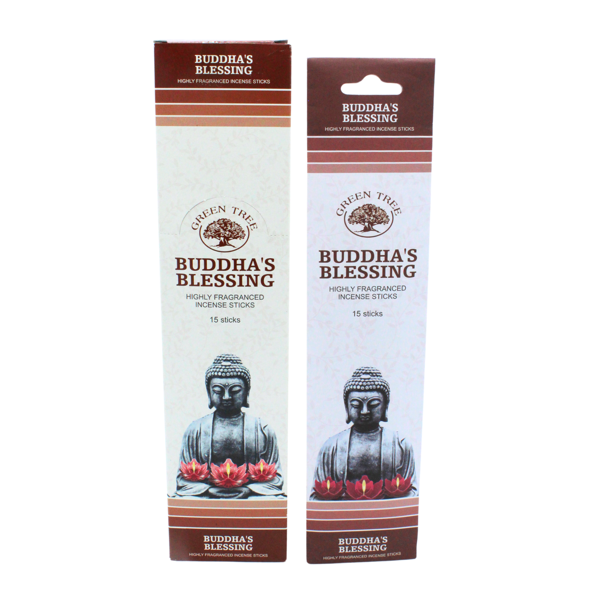 Green Tree Buddha's Blessing Incense 15 Sticks