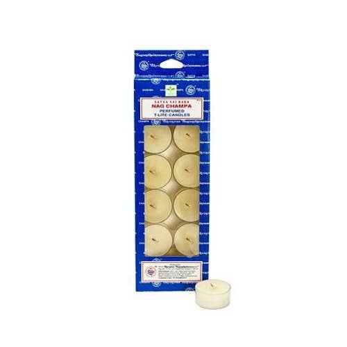 Satya Nagchampa T- Lite Candle 14 Gms x 12 pcs