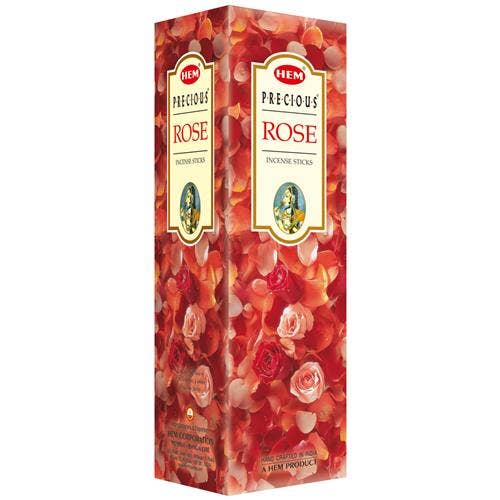 Hem Precious Rose Square (25 x 8 Sticks)