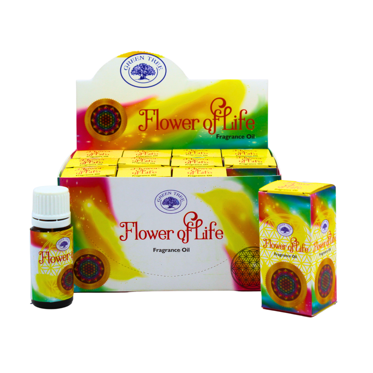 Green Tree Flower Of Life Fragrance Oil 10 ml