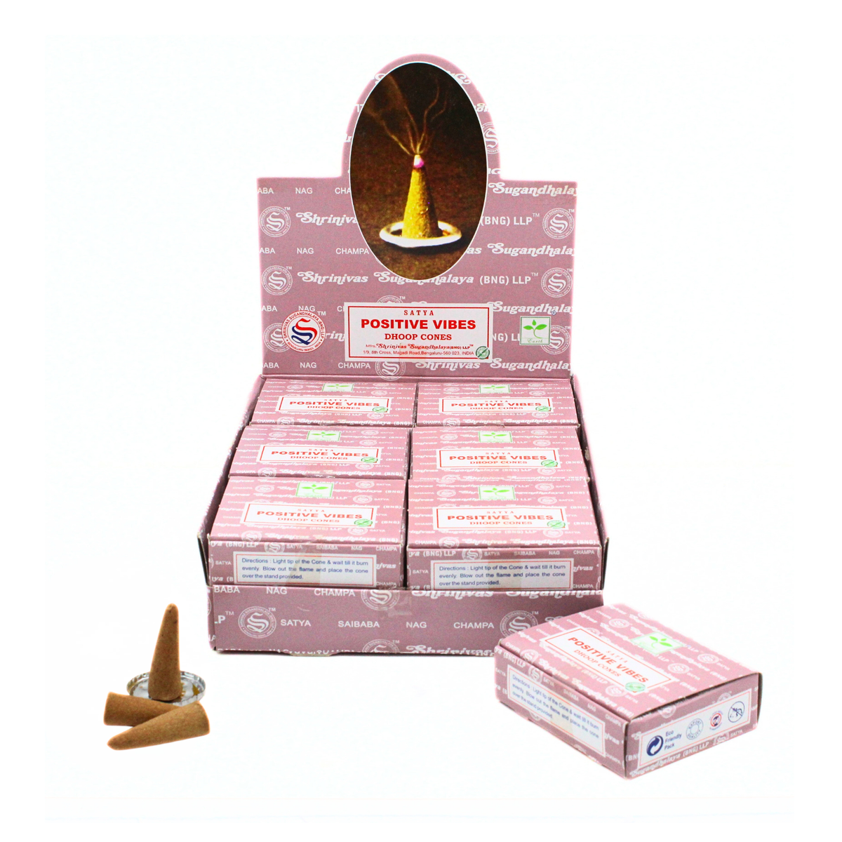 Satya Positive Vibes  Dhoop Cones