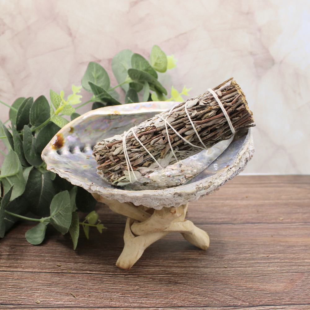 White Sage & Royal Sage Smudge Stick 10cm (price per pc)