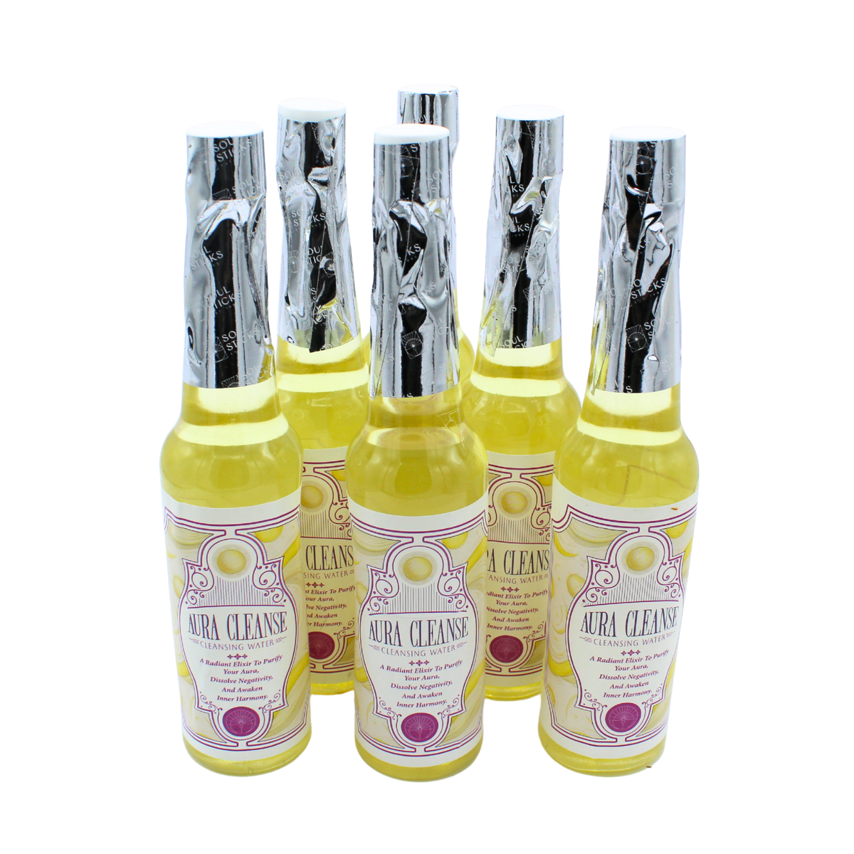 Aura Cleanse Cleansing water 221ml Set of 6 Pieces
