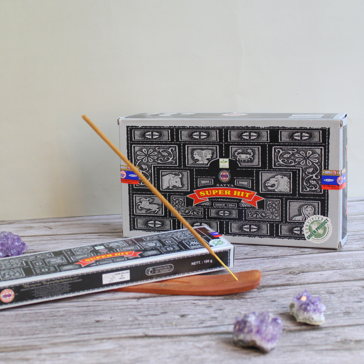 Satya Superhit Incense 100 grams per 6 bxs
