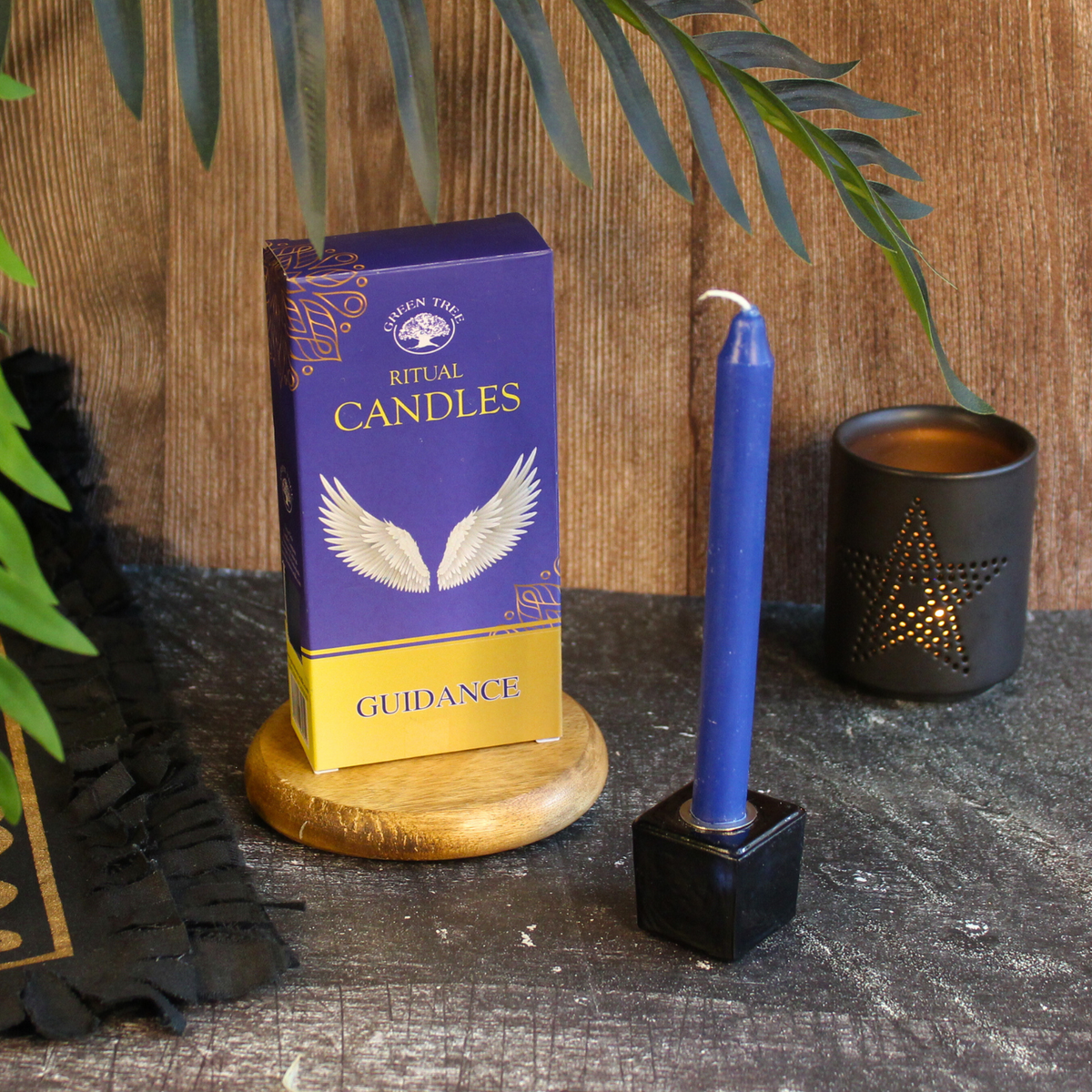 Green Tree Ritual Candles Guidance 10 pack
