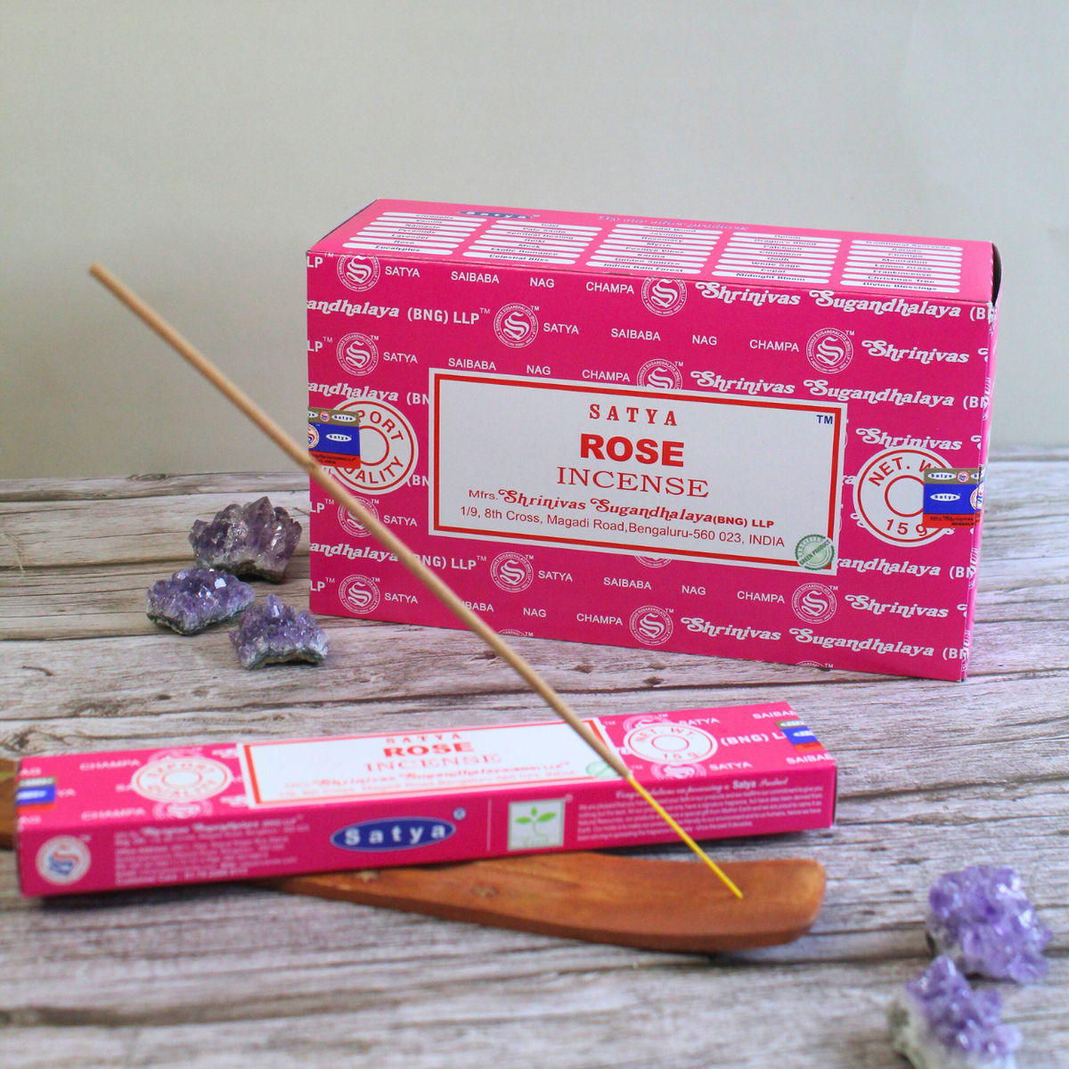 Satya Rose Incense 15 grams