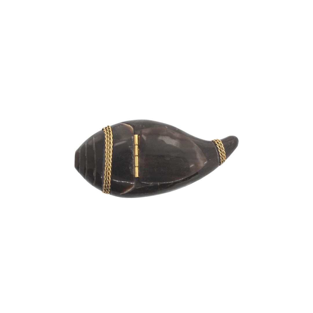 Artisanal Ox Horn Box - Whale