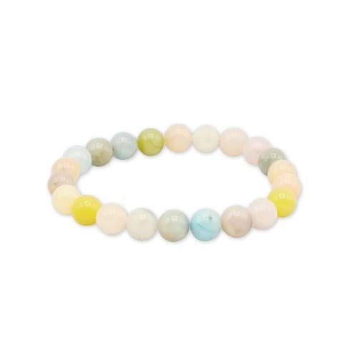Morganite beaded Bracelet 4 mm - Madagascar