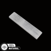 Selenite Incense Holder Flower of Life 15cm