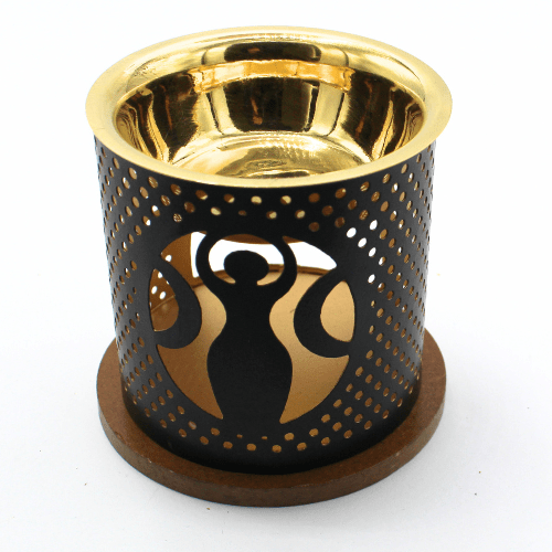 Tealight Holder & Aroma Oil Burner Crescent Moons