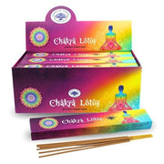 Green Tree Chakra Lotus Natural Masala Incense 15 grams