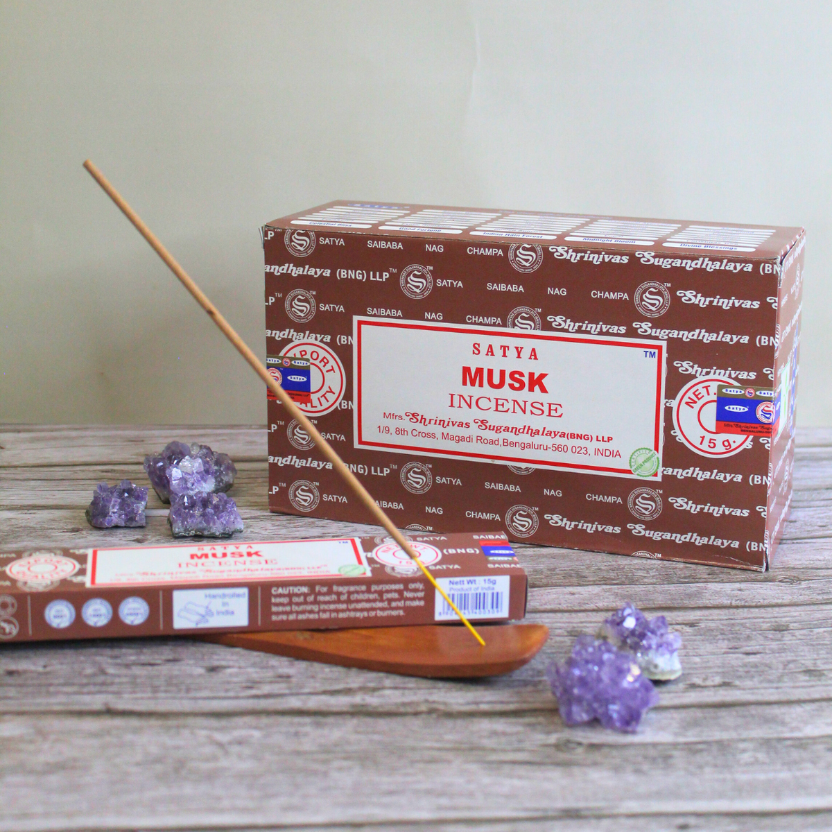 Satya Musk Incense 15 grams