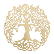 MDF Crystal Grid Tree of Life without frame