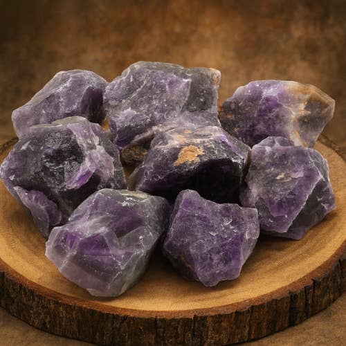 Amethyst 'A' rough stone 1kg - South Africa