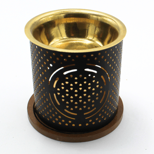 Tealight Holder & Aroma Oil Burner Flower Of Life