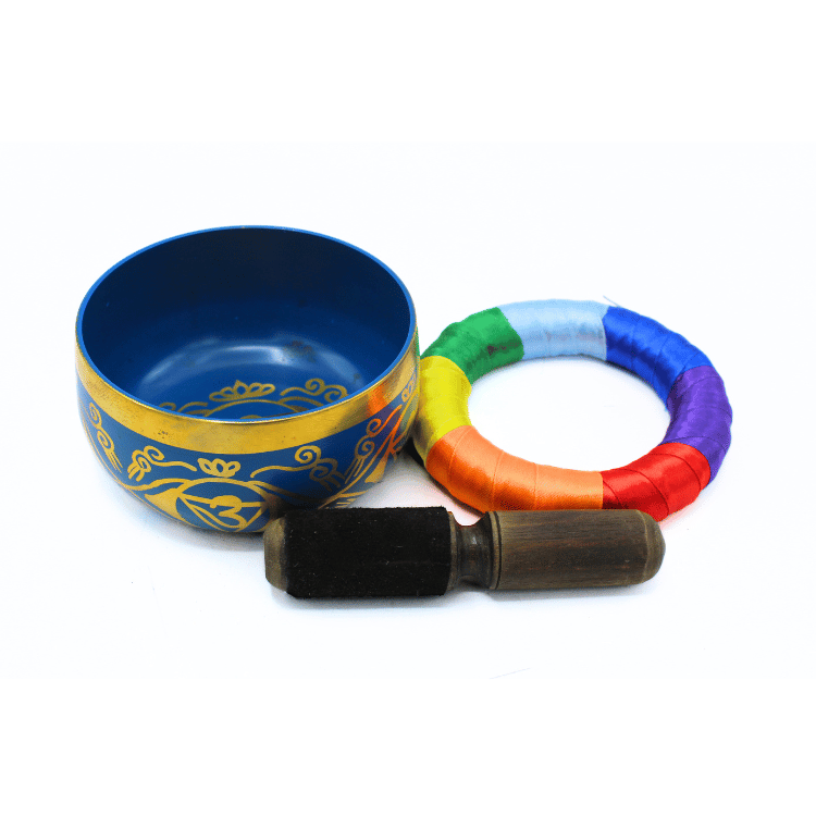Third Eye Chakra Singing Bowl Cobalt Blue - 5 inch