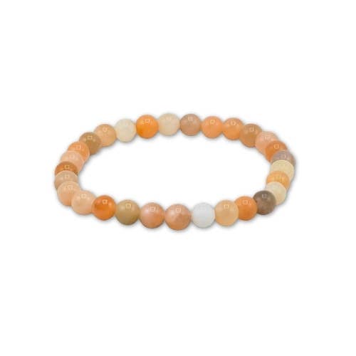 Multicolor Moostone Bracelet 8mm - Madagascar