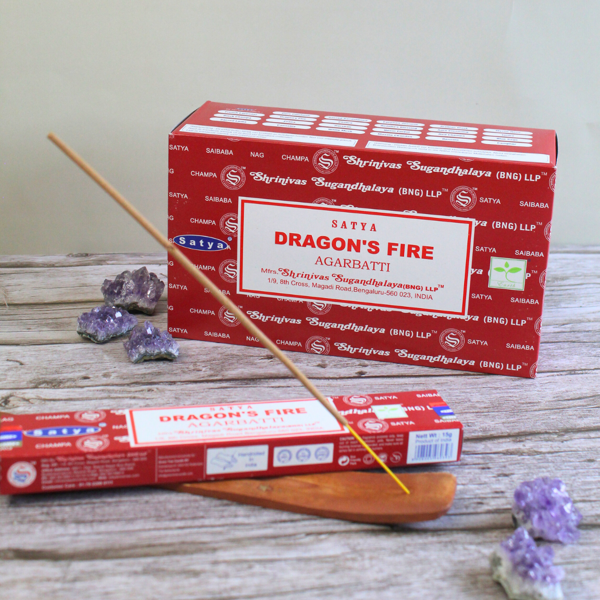 Satya Dragons Fire Incense 15 grams