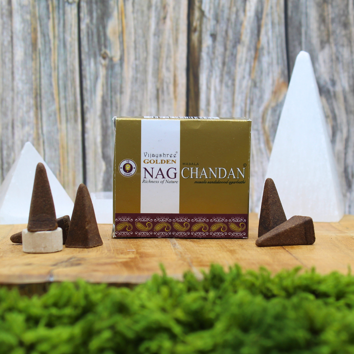 Golden Nag Chandan cones