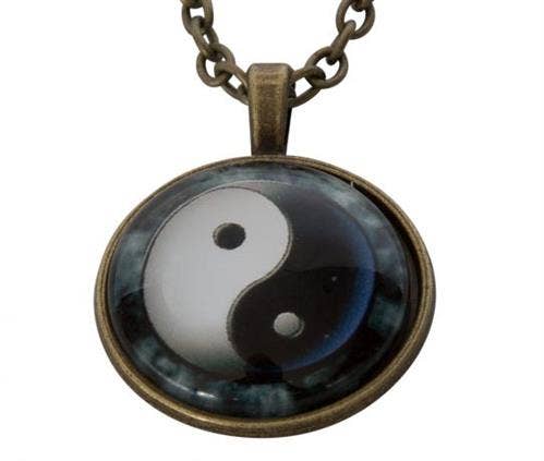 Lucky Pendant Mystic Ying Yang  22mm