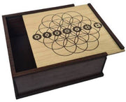 Seed of life seven chakra storage box