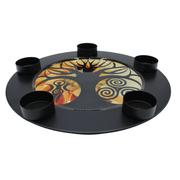 TeaLight Holder & Charger Plate Tree of Life