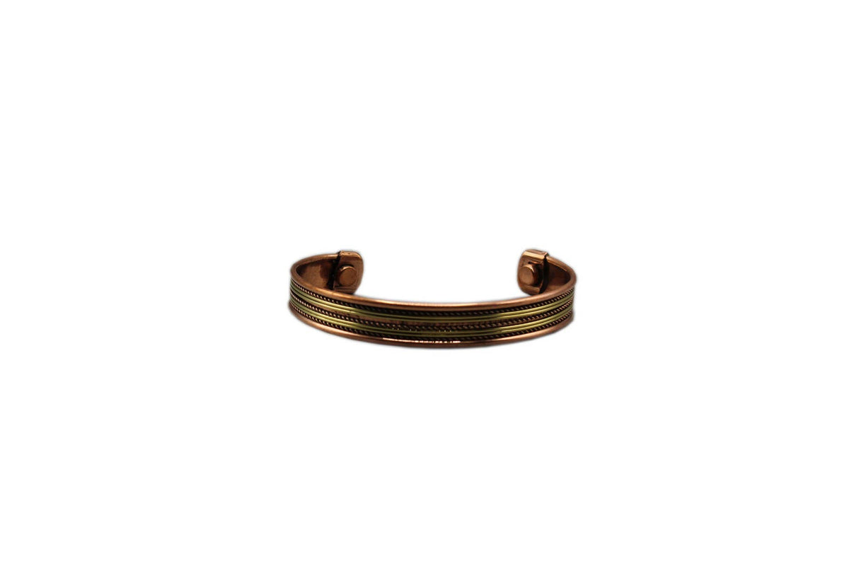 Magnetic copper bracelet mixed ornaments 12 pcs