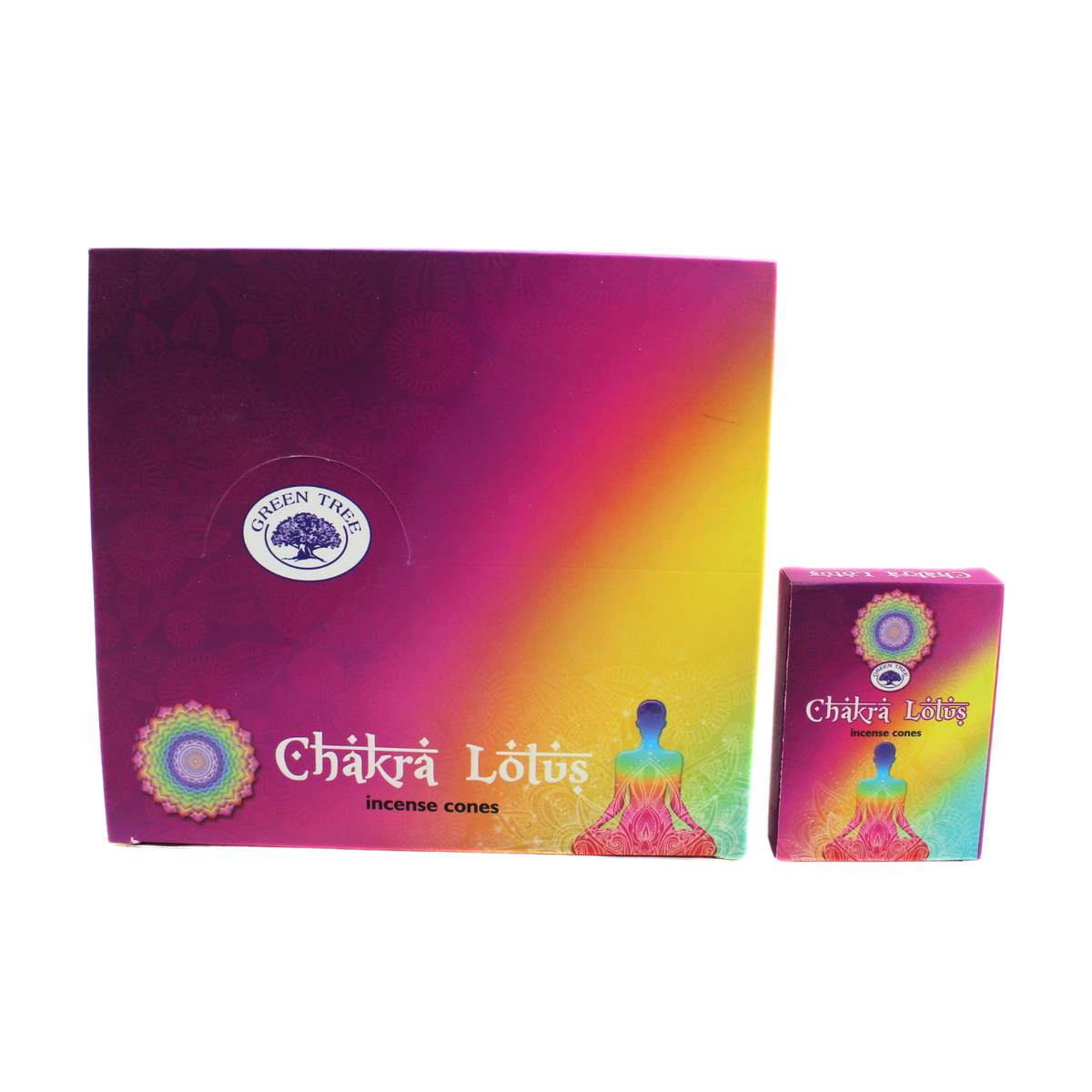 Green Tree Chakra Lotus Cones