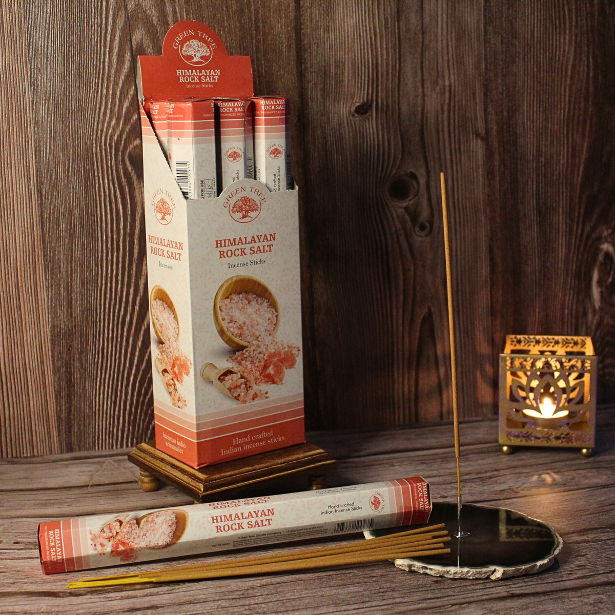 Green Tree Himalayan Rock Salt Incense