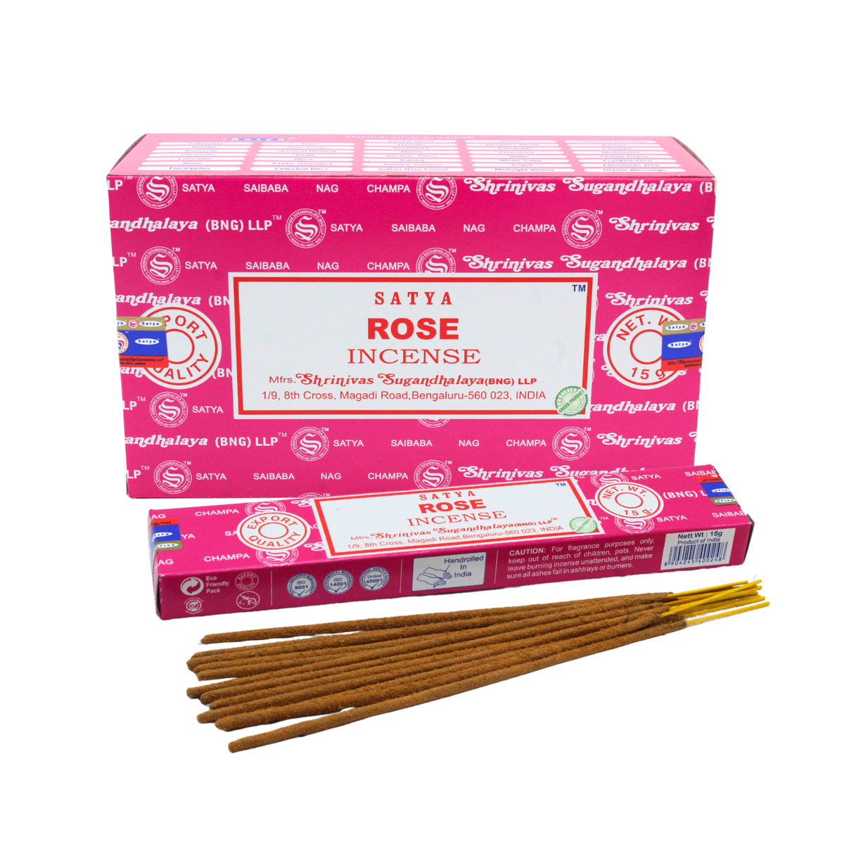 Satya Rose Incense 15 grams