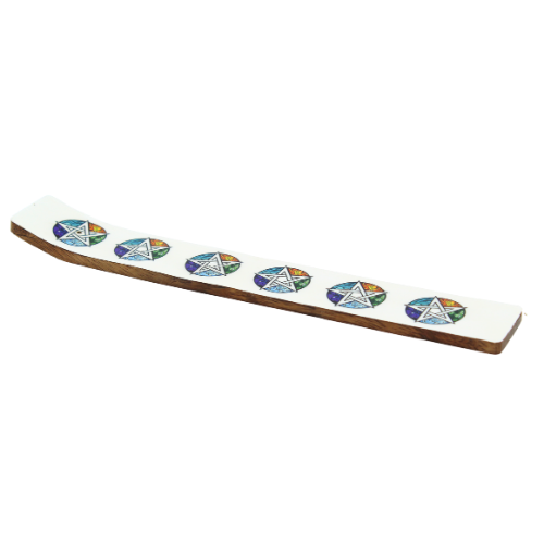 Laminated Incense Holder Pentagram 25cm Set of 6 pcs
