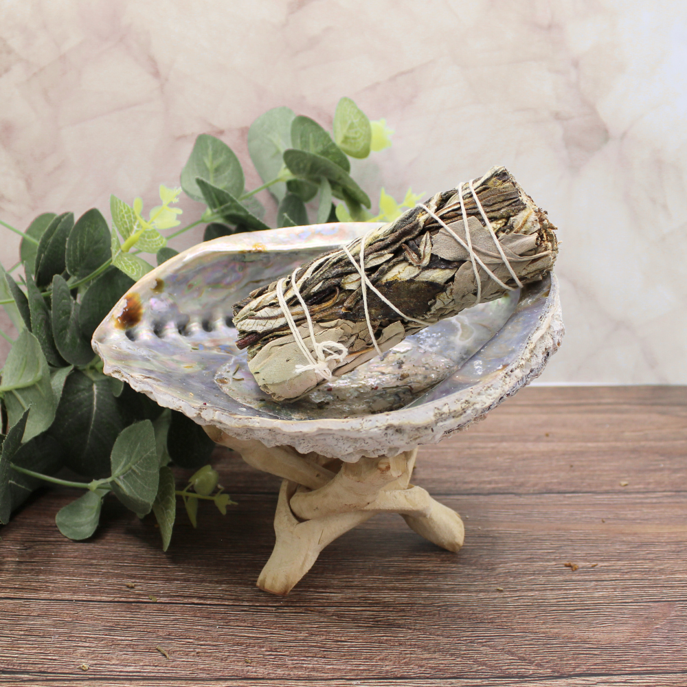 White Sage & Yerba Santa Smudge Stick 10cm (price per pc)