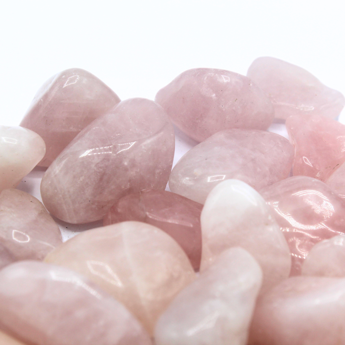Rose Quartz tumbled display 500g