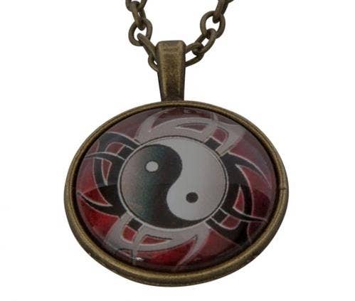 Lucky Pendant Ying Yang  22mm