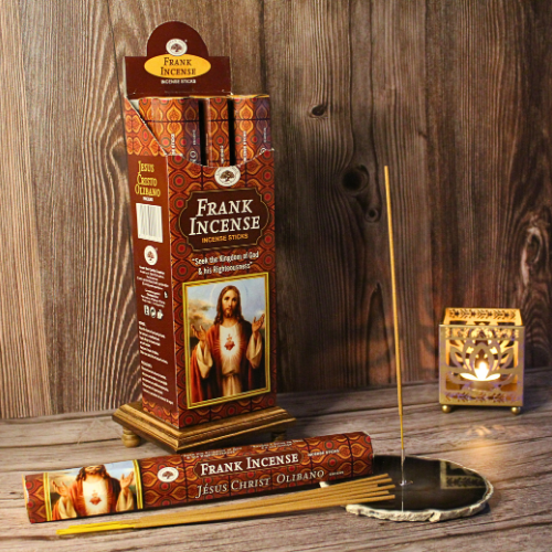 Green Tree Jesus Christo Olibano Hexa Incense Sticks