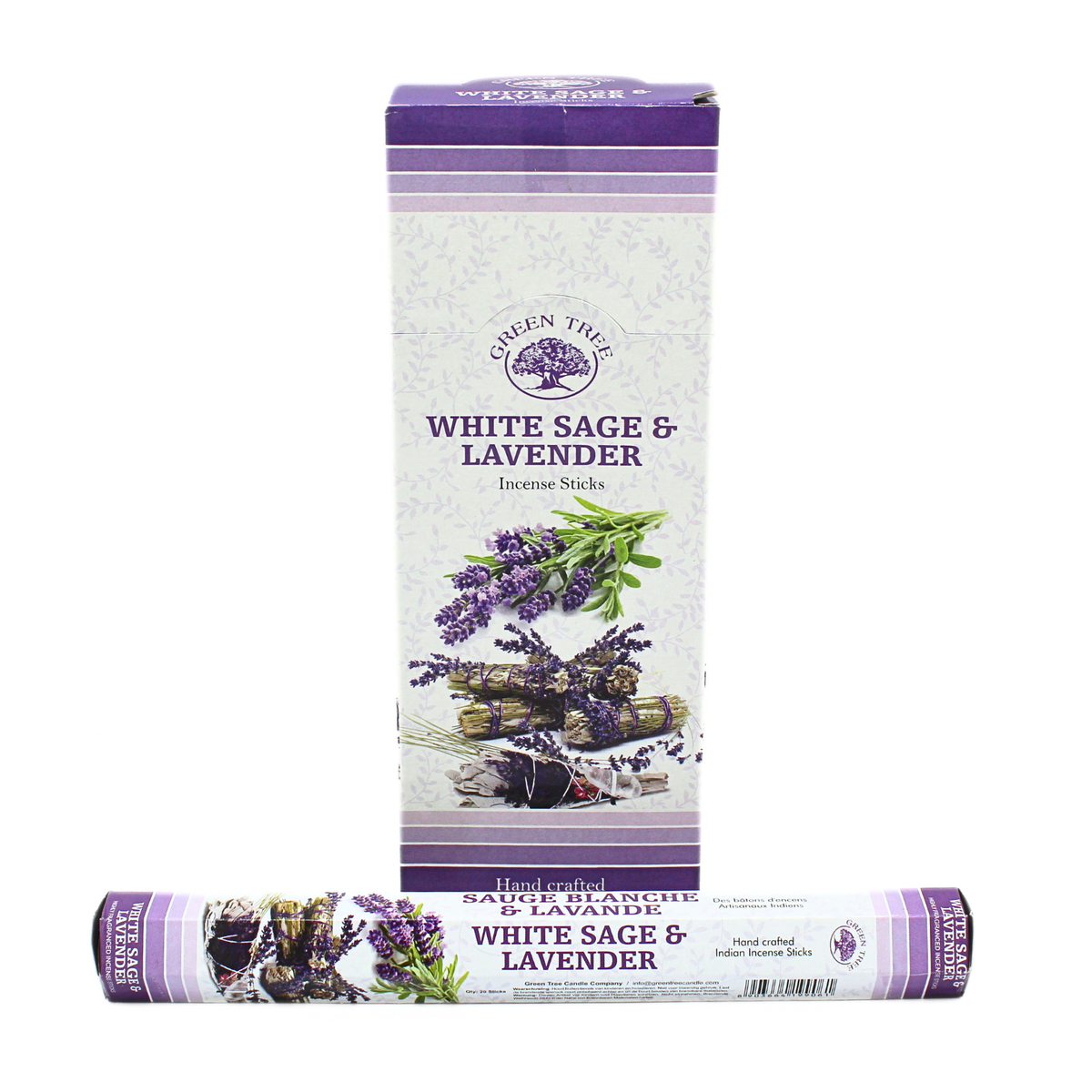 Green Tree White Sage & Lavender Incense