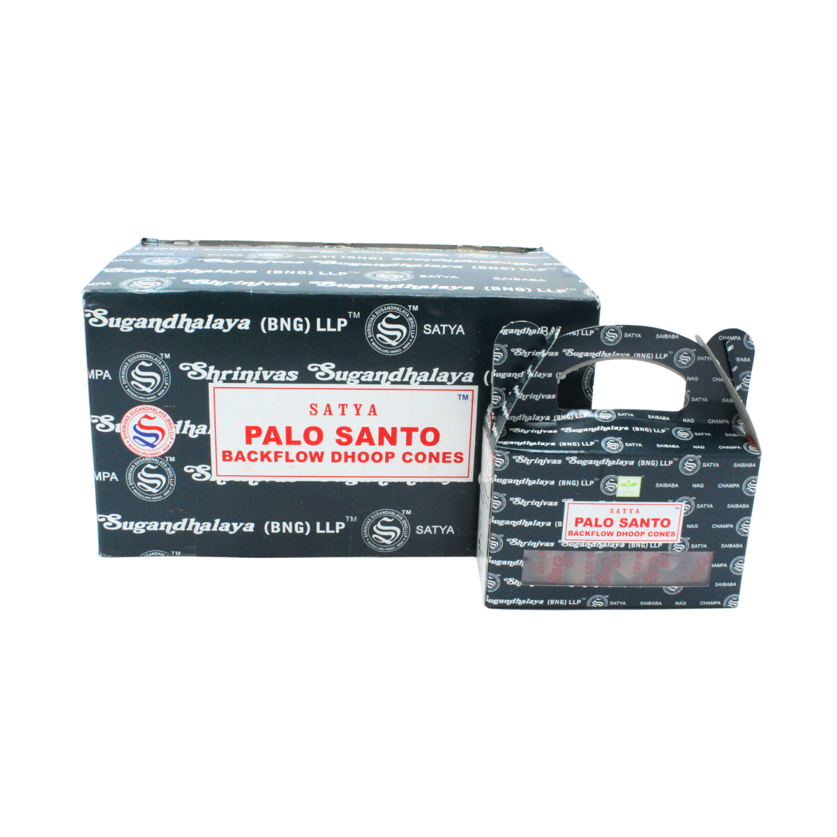 Satya Palo Santo backflow dhoop cones