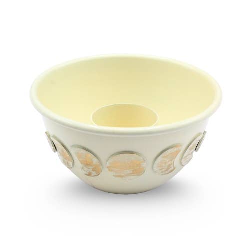 Sage Bowl Moon Phase Ivory