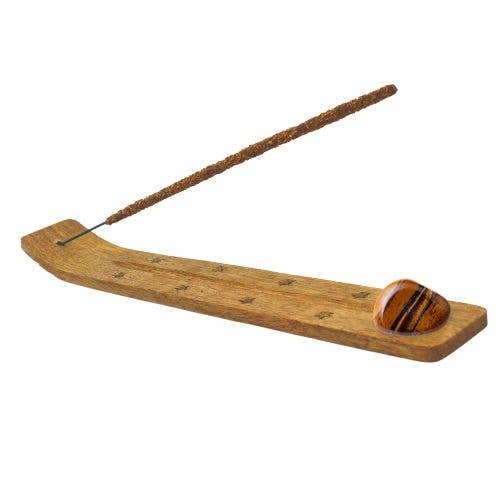 Incense Holder Tiger Eye Set 6 pcs