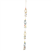 Hanging bells with Metal Owls