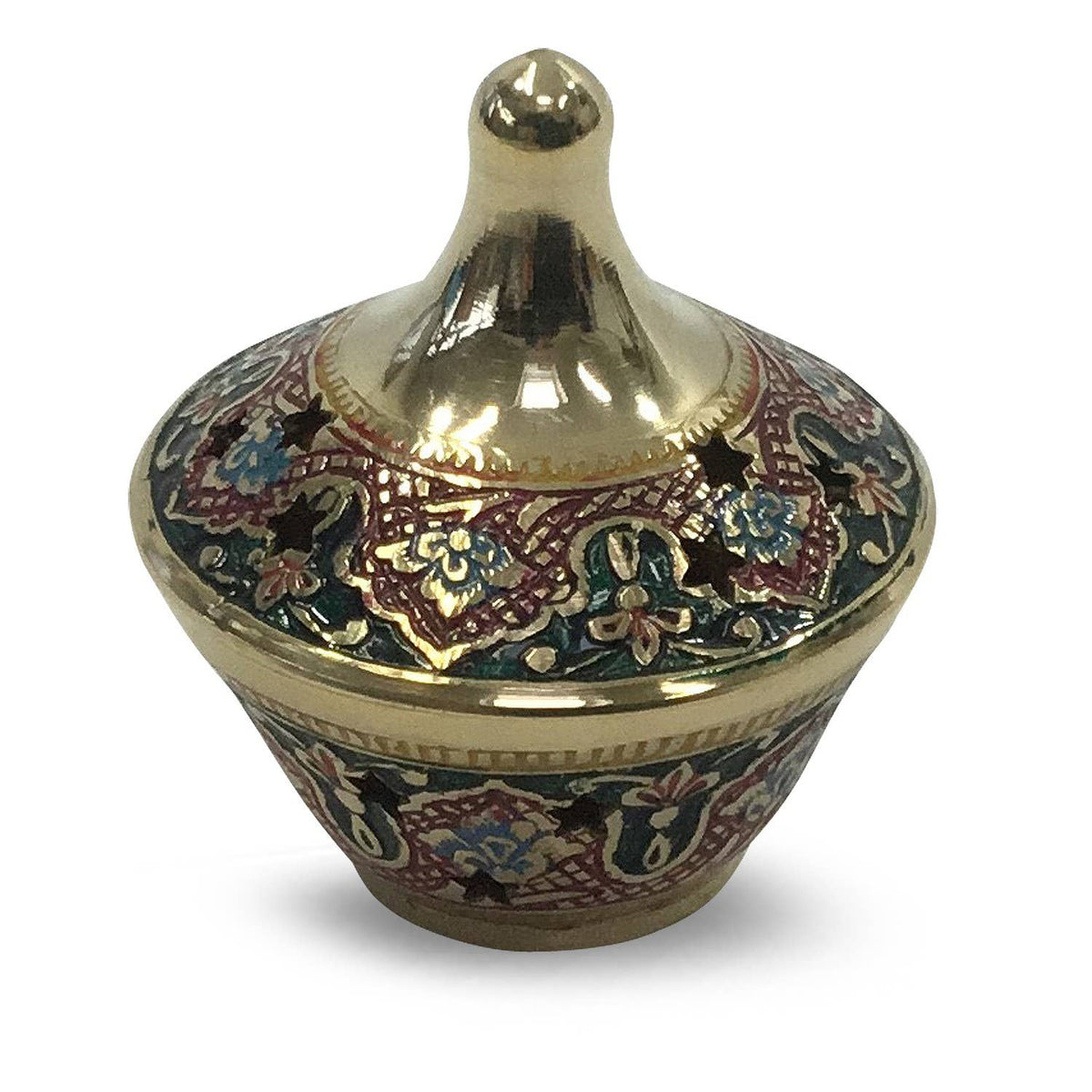Chikankari Incense Burner (9.5cm)