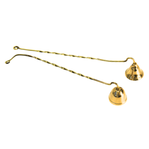 Brass candle snuffer twisted set of 2 pcs i-278