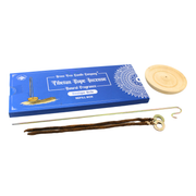 Green Tree Himalayan Herbs rope incense with holder