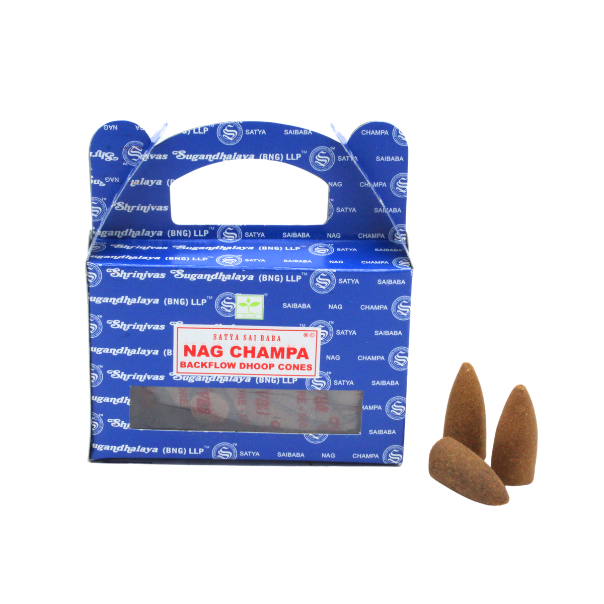 Satya Nag Champa Backflow Dhoop Cones