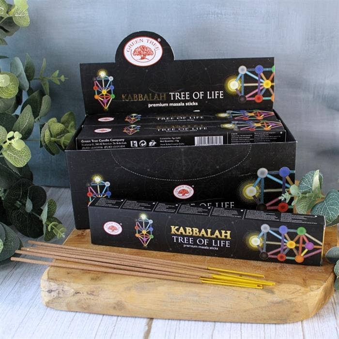 Green Tree Kabbalah Tree Of Life Incense 15 grams