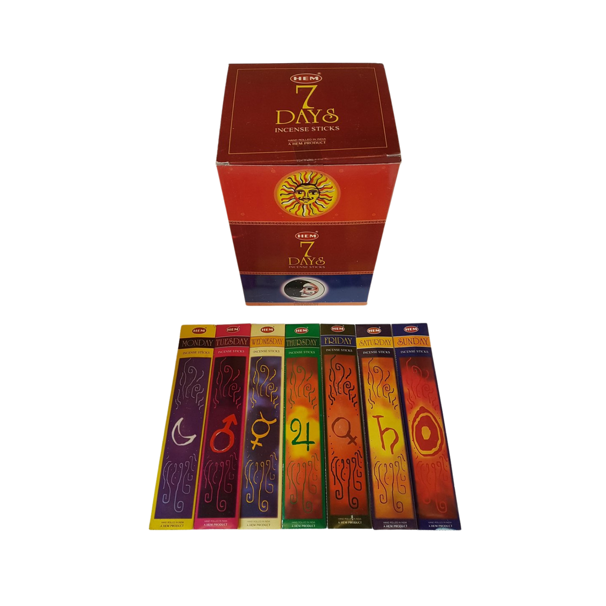 Hem 7 Days Incense Sticks Pouch
