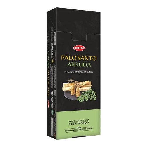 Hem Palo Santo Arruda Masala Incense Hexa