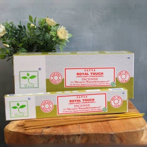 Earth Satya Royal Touch Incense 15 Gms