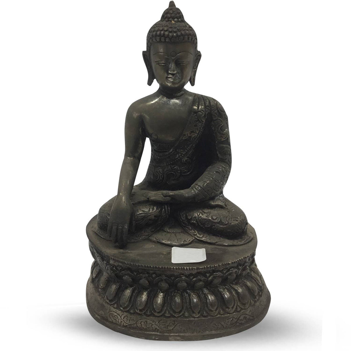 Budha 20cm silver antique