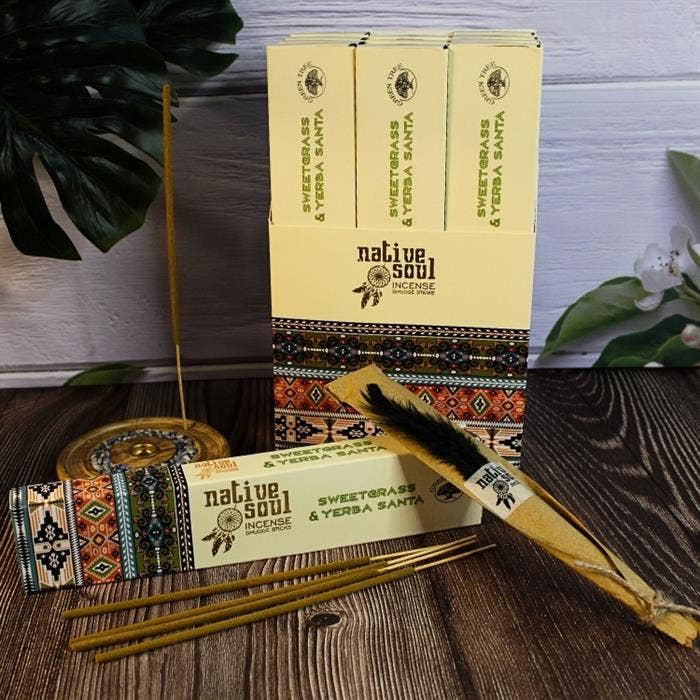 Green Tree Native Soul Yerba Santa - Sweet Grass 15 grams